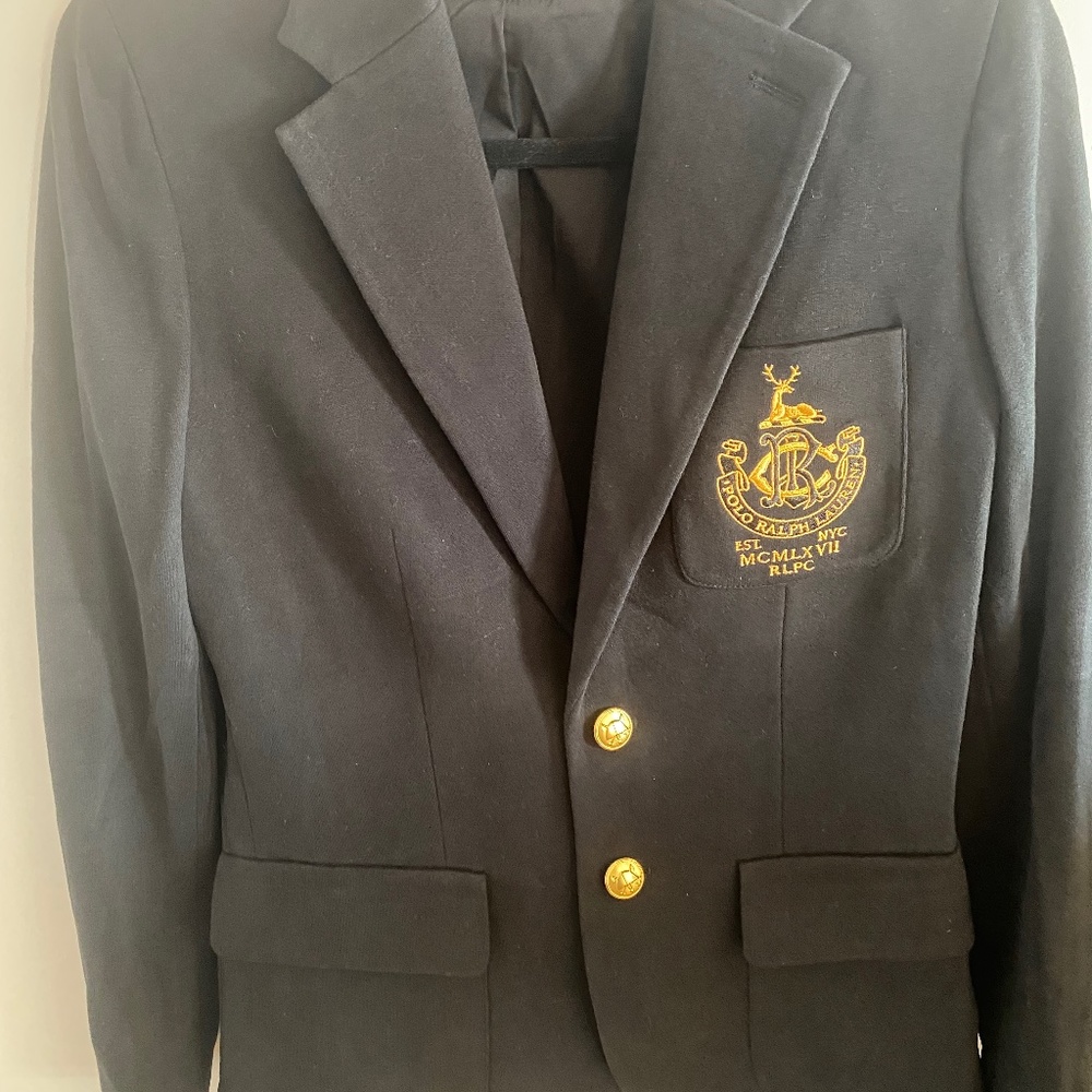 Ralph Lauren Knit Blazer Jacket